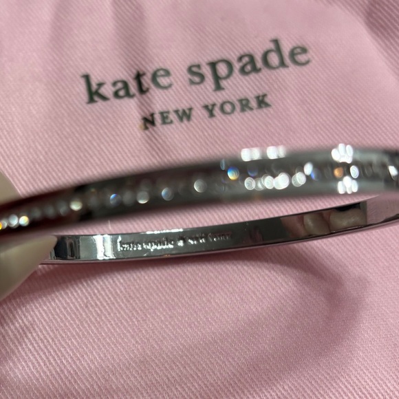 kate spade Silver Ring It Up Pave Bangle - Picture 6 of 7